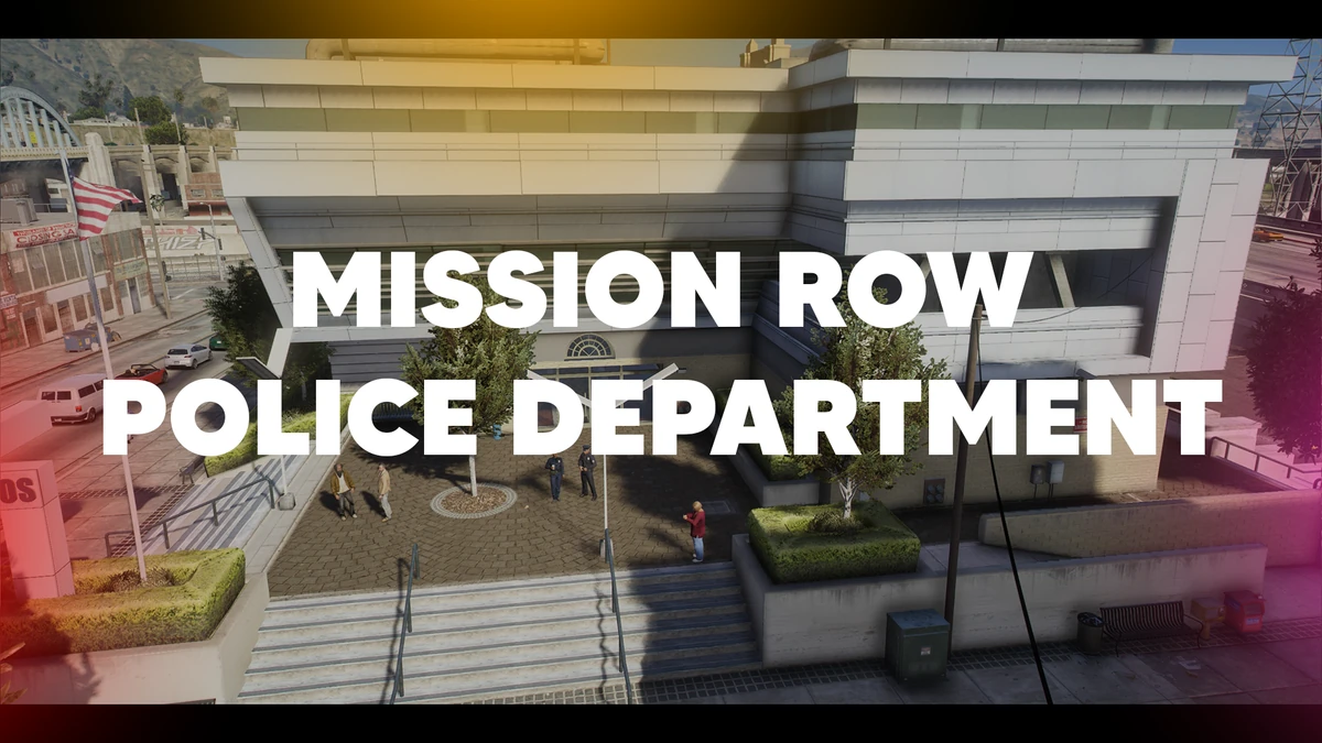 MISSION ROW POLICE DEPARTMENT – FULLY OPEN SOURCE MLO (FiveM)